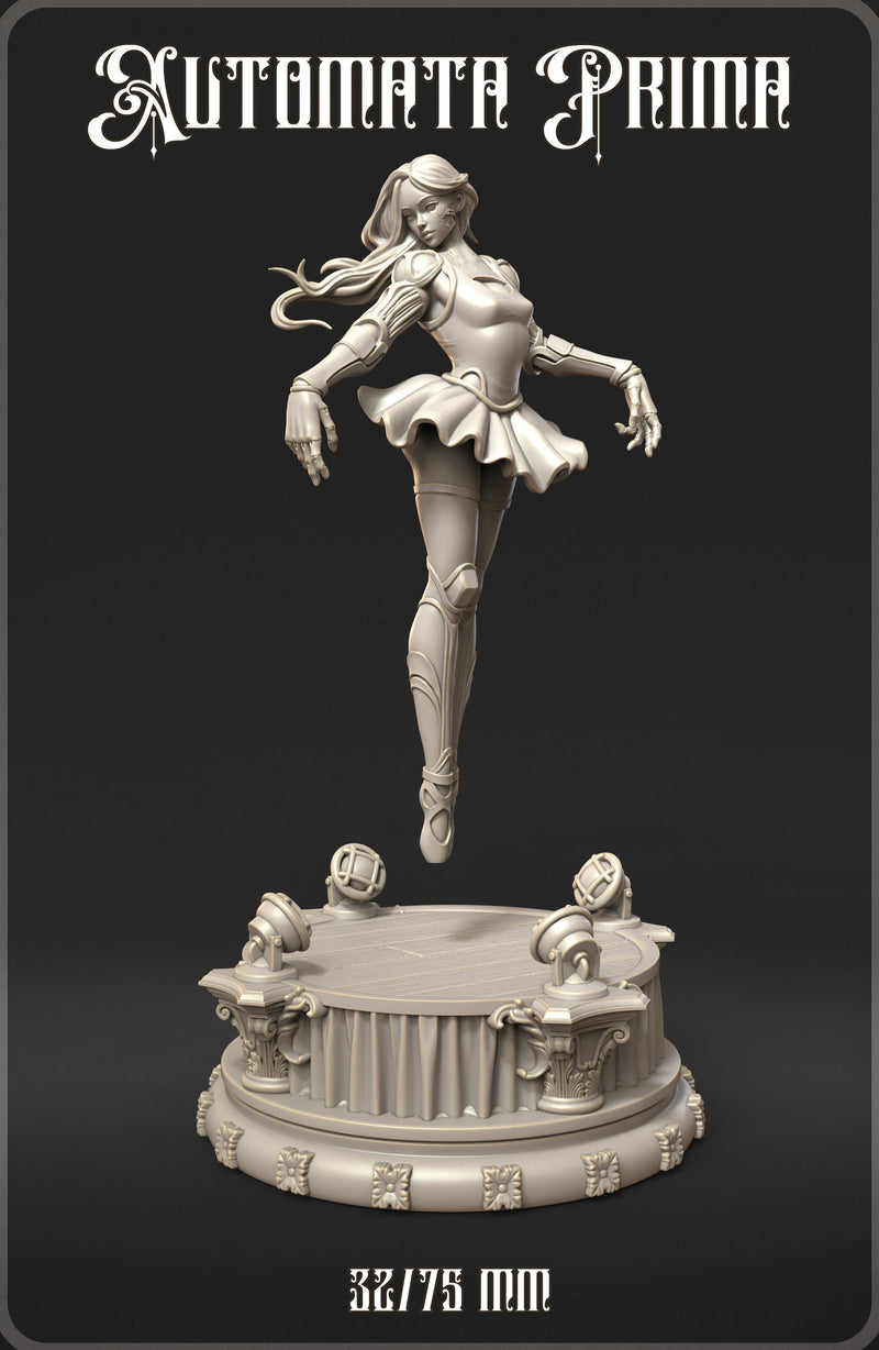 Automata Prima Warforged Bard Miniature