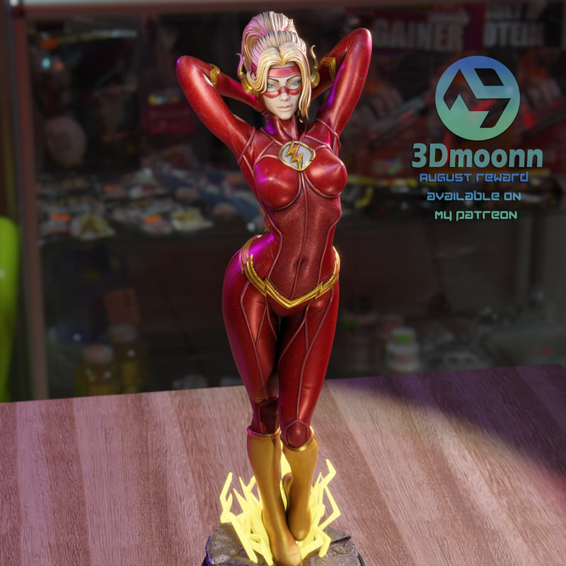 Lady Flash - DC Comics (SFW/NSFW 18+) - 1:6 Scale