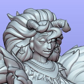 Rhok Zan - Lovecraftian Pin-Up