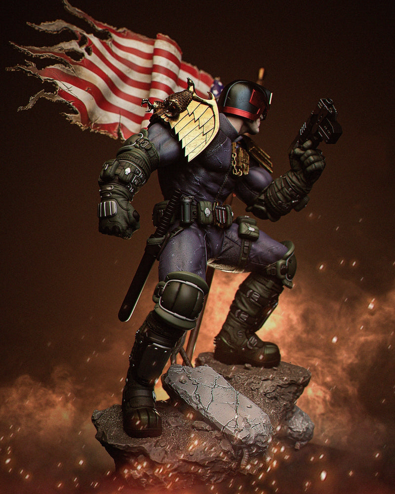 Judge Dredd - IDW Publishing - 1:6, 1:9 Scale Figures & Bust