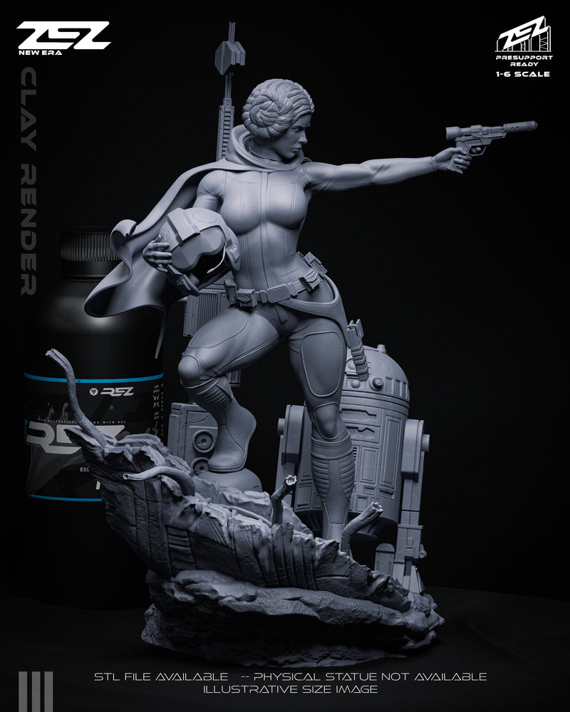 Princess Leia - SW - 1:6 Scale & Bust
