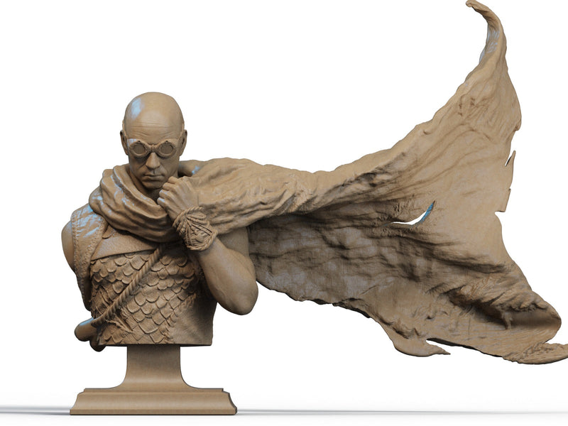 Riddick and Jackal - Chronicles of Riddick - 1:6, 1:9 Scale Figures & Bust