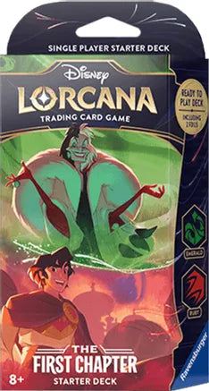 Disney Lorcana: The First Chapter Starter Deck (Emerald & Ruby) - The First Chapter