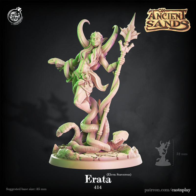 Erata – Elven Sorceress Miniature