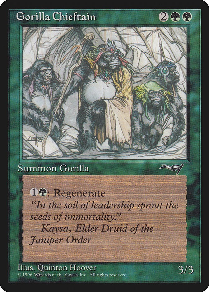 Gorilla Chieftain 4 Gorillas