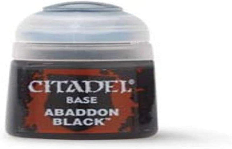 Citadel Paint - Base Abaddon Black (12ml)