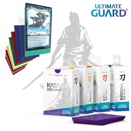 KATANA SLEEVES: STANDARD SIZE TRANSPARENT (100CT)