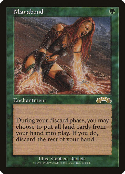 Manabond - Exodus #113 Magic: The Gathering card