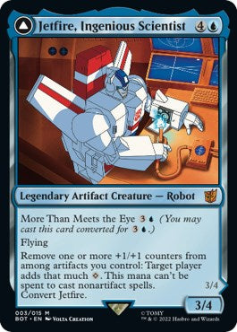 Jetfire Ingenious Scientist