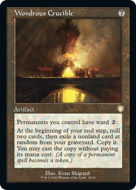 Wondrous Crucible Retro Frame