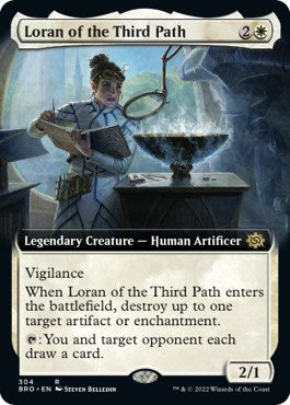 Loran of the Third Path Extended Art