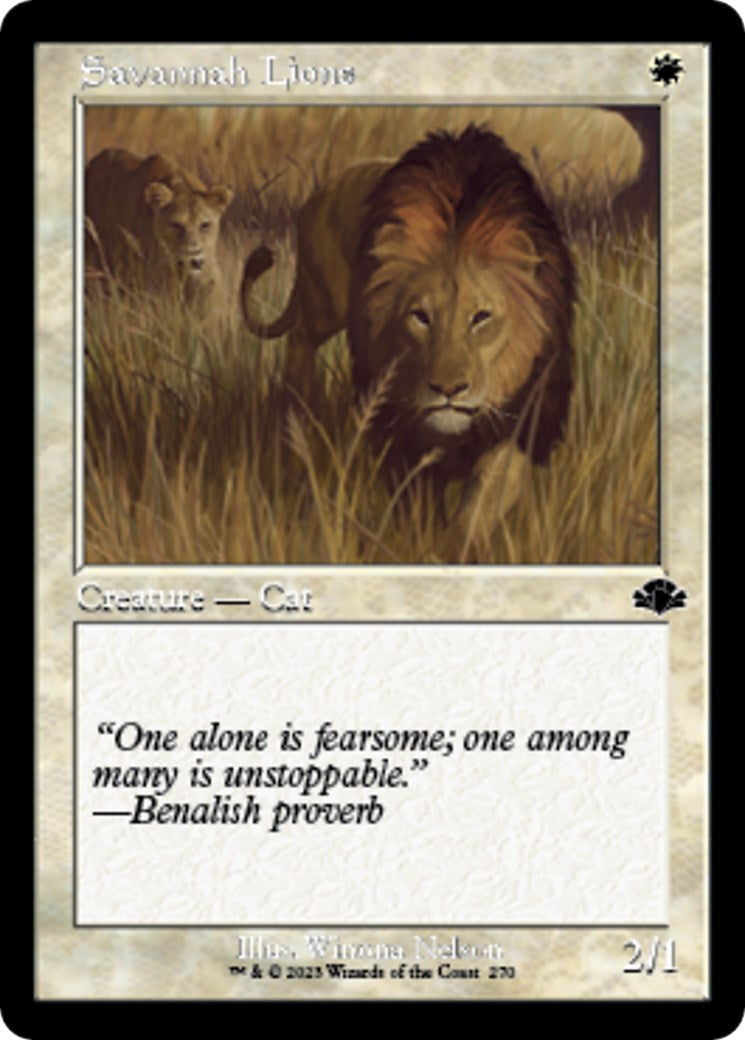 Savannah Lions Retro Frame