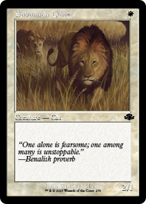 Savannah Lions Retro Frame