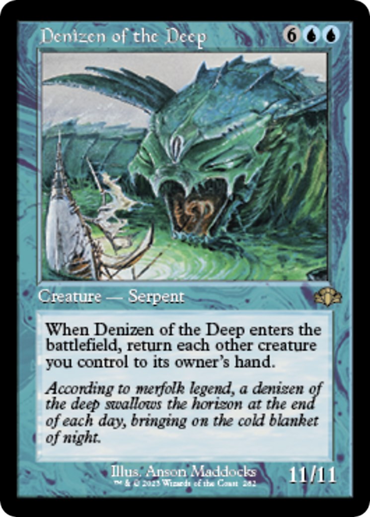 Denizen of the Deep Retro Frame