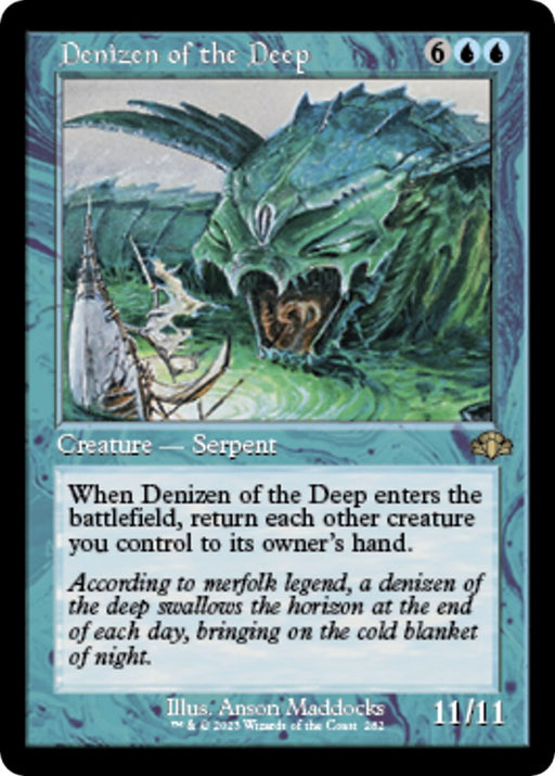 Denizen of the Deep Retro Frame