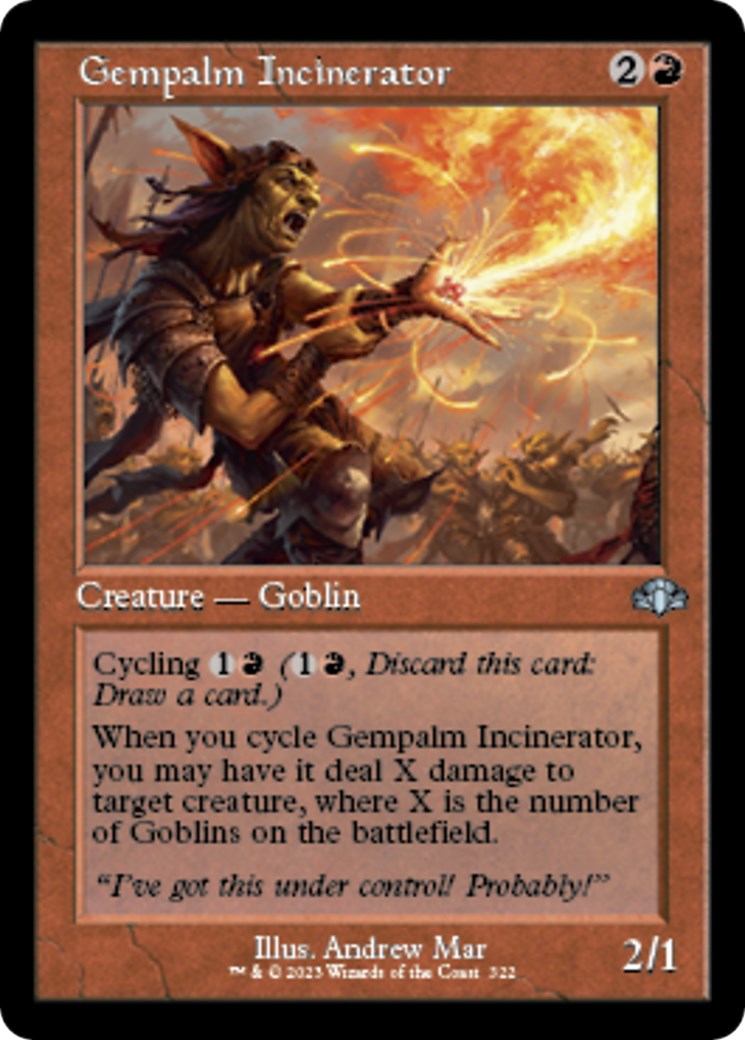 Gempalm Incinerator Retro Frame