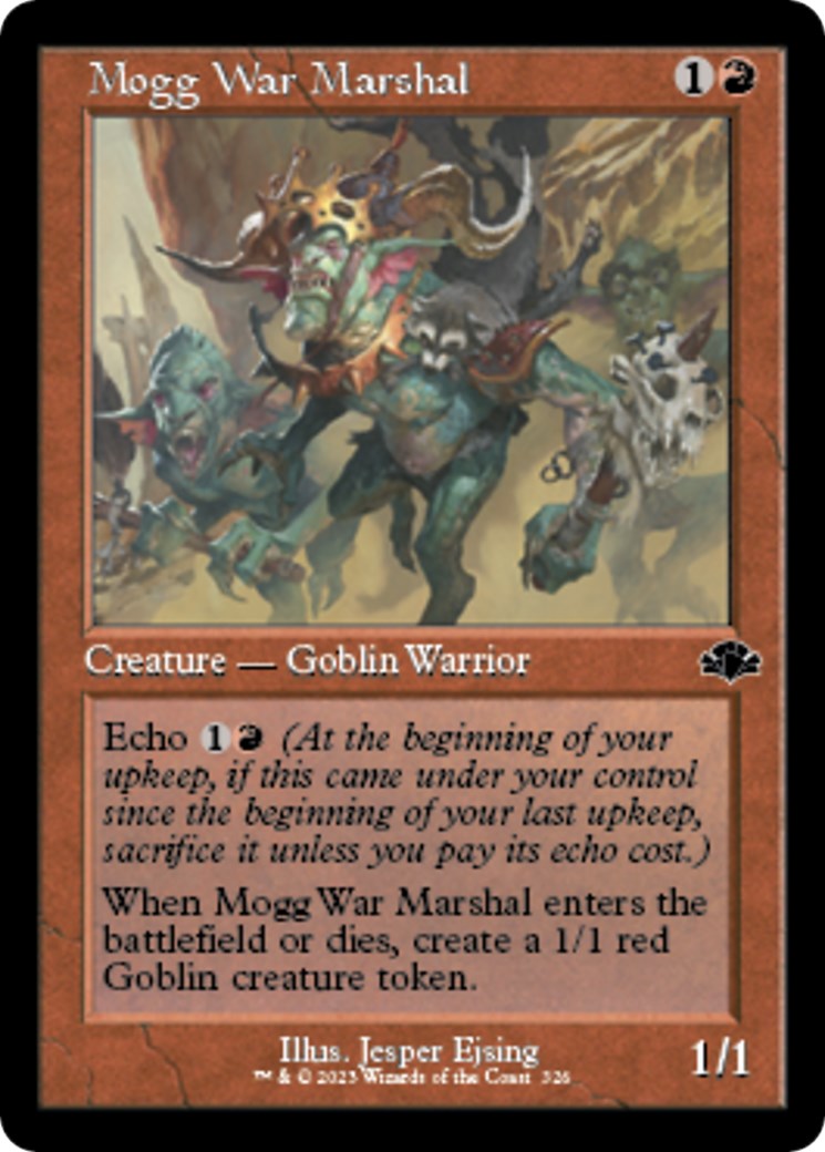 Mogg War Marshal Retro Frame