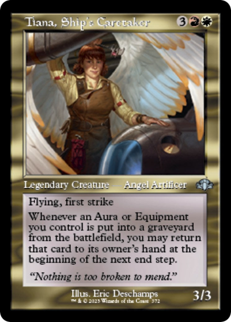 Tiana Ships Caretaker Retro Frame