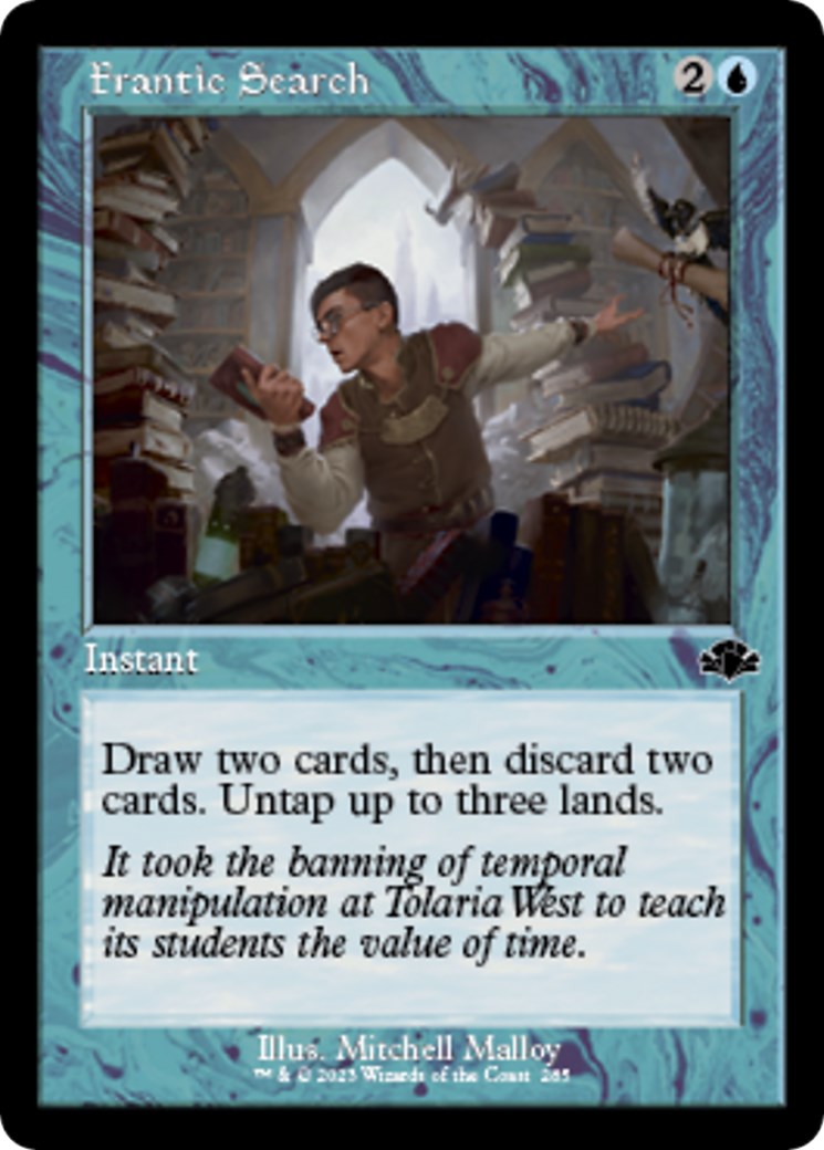 Frantic Search Retro Frame