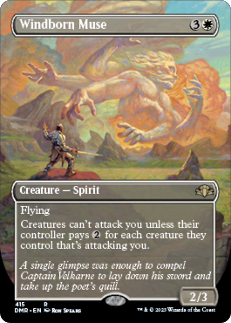 Windborn Muse Borderless