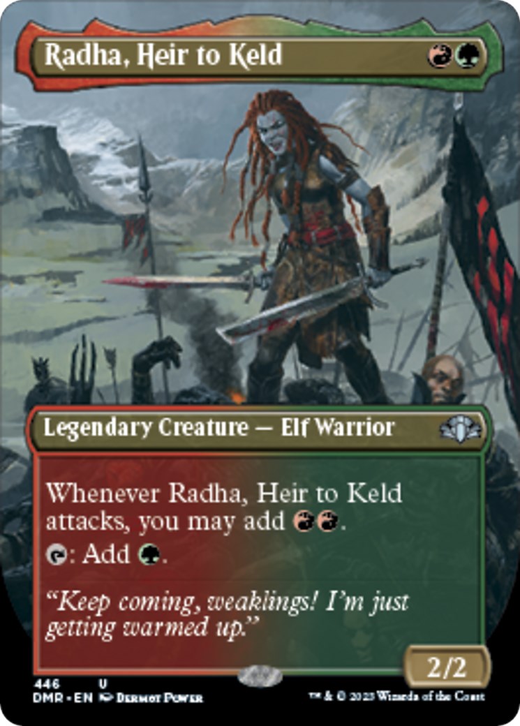 Radha Heir to Keld Borderless