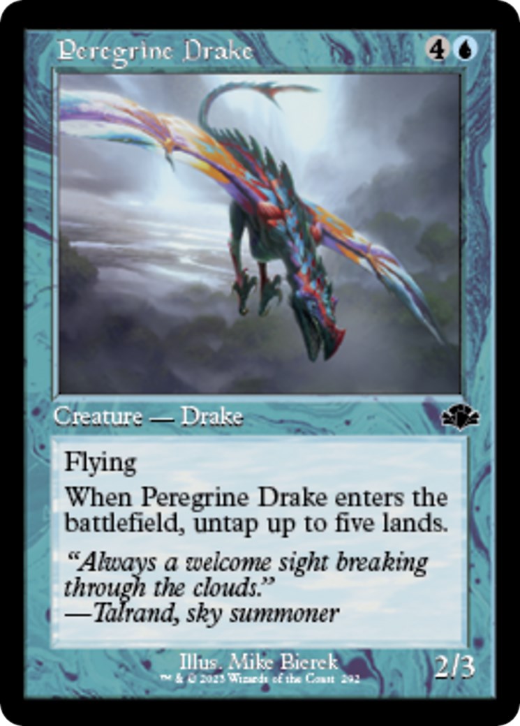 Peregrine Drake Retro Frame
