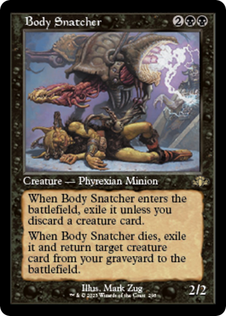 Body Snatcher Retro Frame