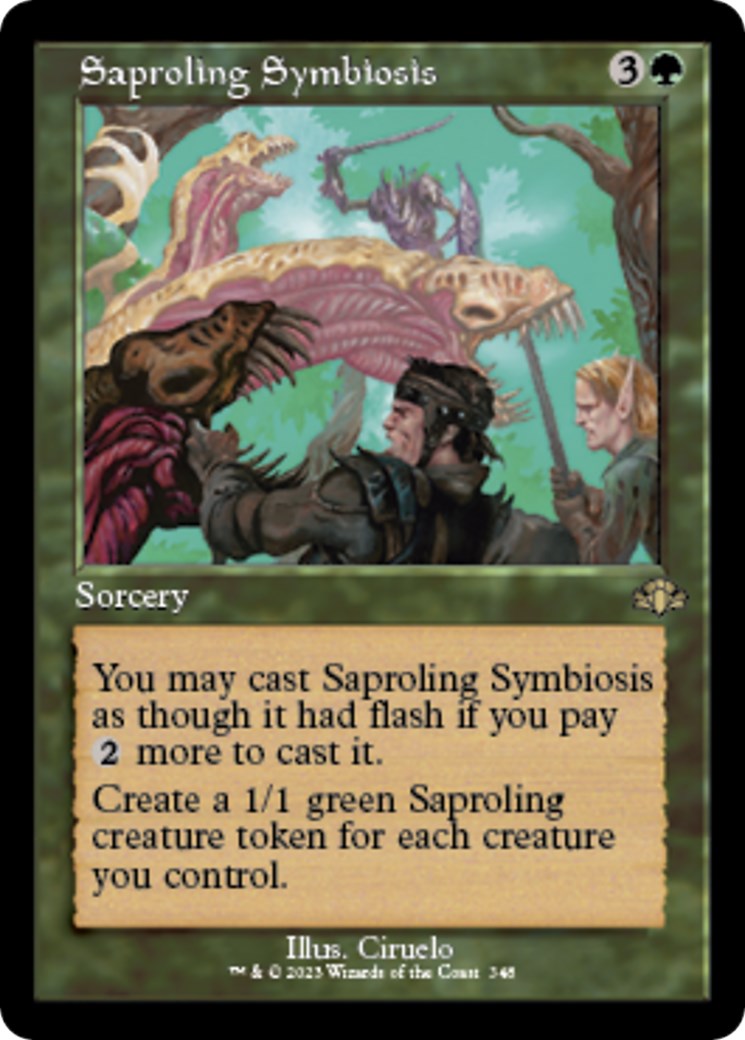 Saproling Symbiosis Retro Frame