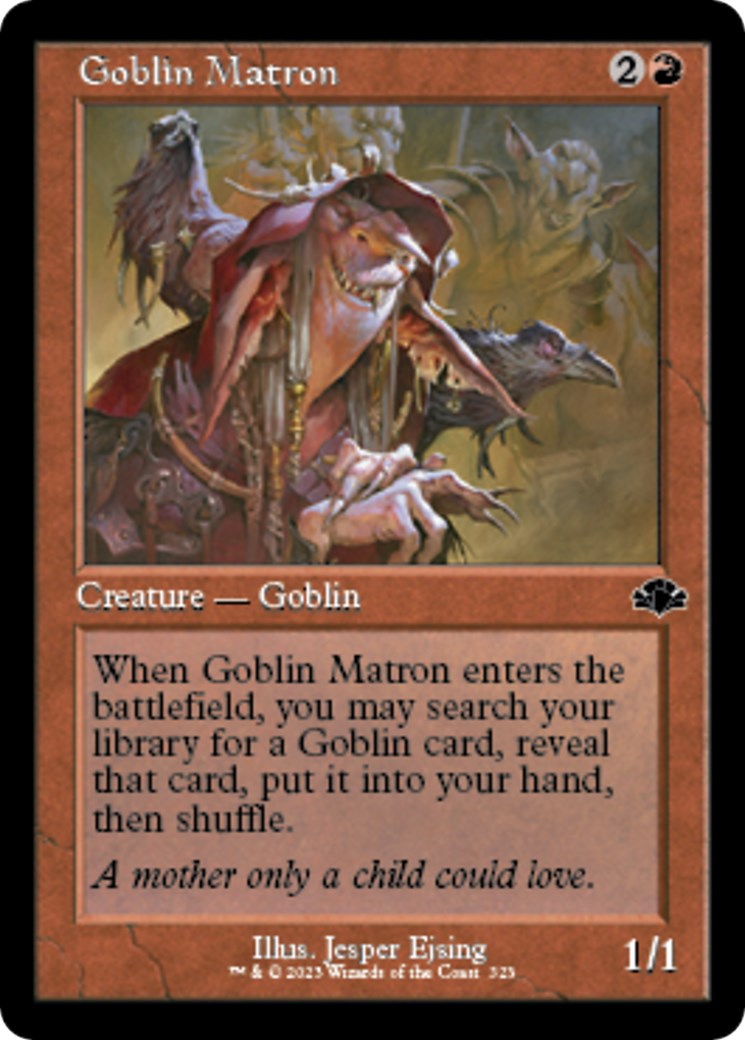 Goblin Matron Retro Frame