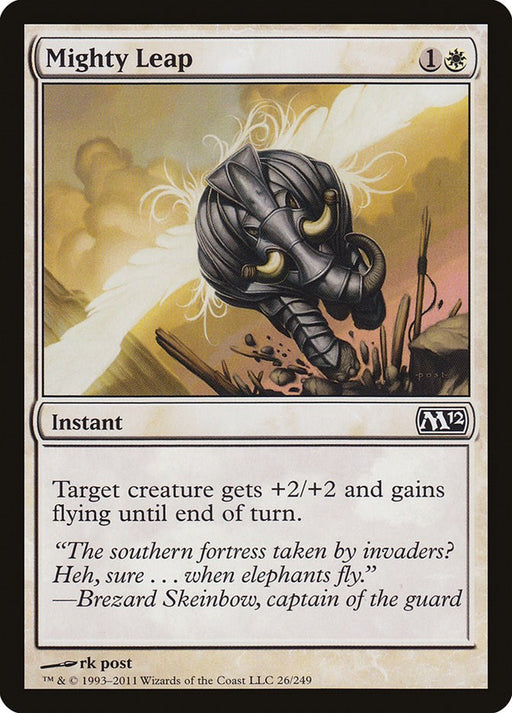 Mighty Leap - Magic 2012 (M12) #26 Magic: The Gathering card