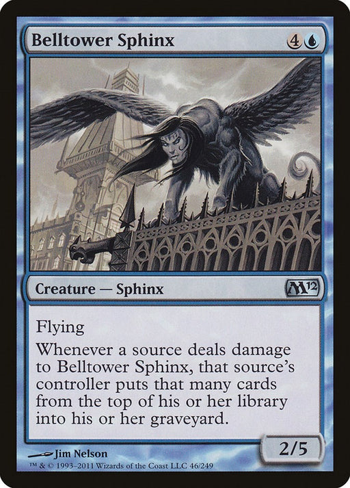 Belltower Sphinx - Magic 2012 (M12) #46 Magic: The Gathering card