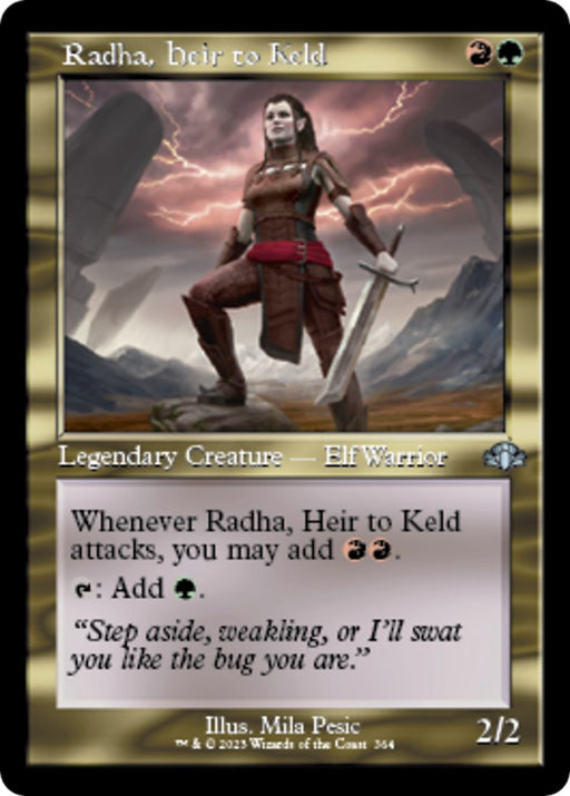 Radha Heir to Keld Retro Frame