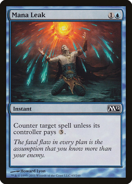 Mana Leak - Magic 2012 (M12) #63 Magic: The Gathering card