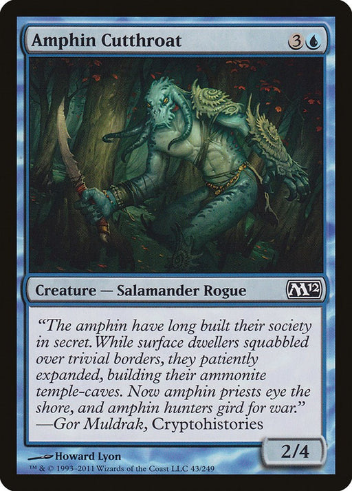 Amphin Cutthroat - Magic 2012 (M12) #43 Magic: The Gathering card
