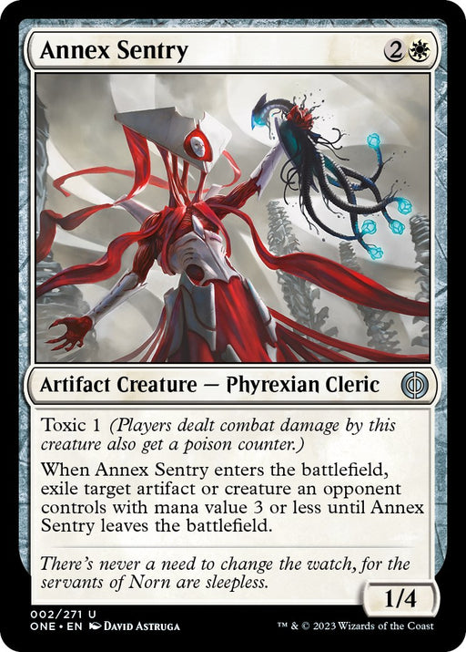 Annex Sentry - Phyrexia: All Will Be One #2 Magic: The Gathering card