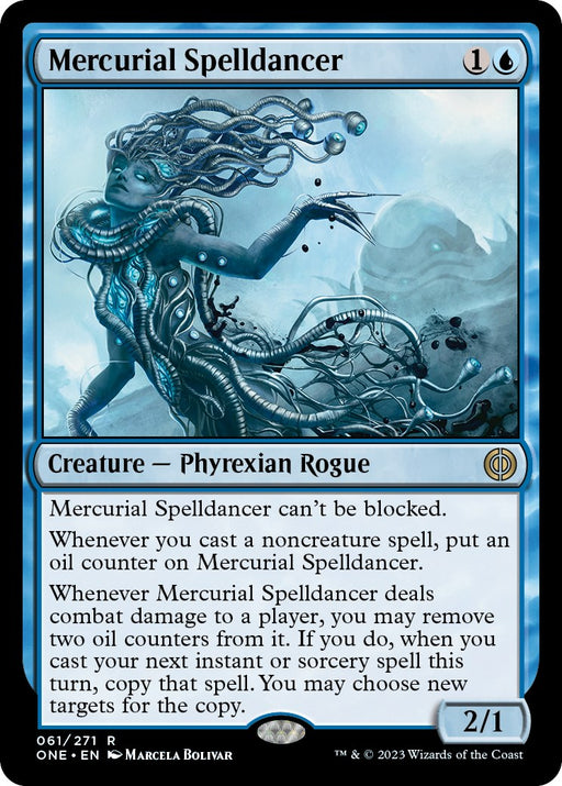 Mercurial Spelldancer - Phyrexia: All Will Be One #61 Magic: The Gathering card