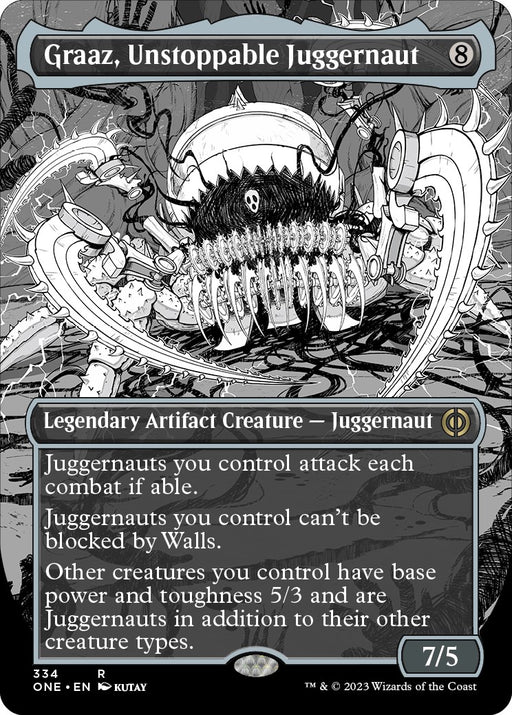 Graaz Unstoppable Juggernaut Borderless