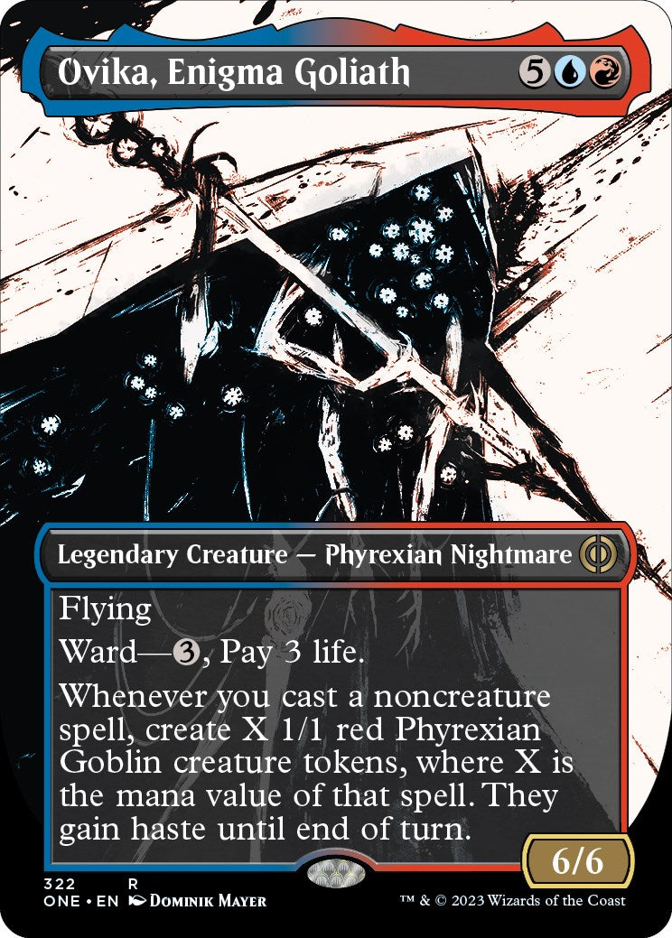 Ovika, Enigma Goliath (Showcase) - Phyrexia: All Will Be One #322 Magic: The Gathering card