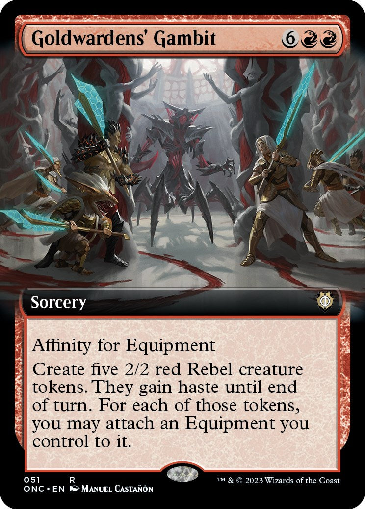 Goldwardens Gambit Extended Art