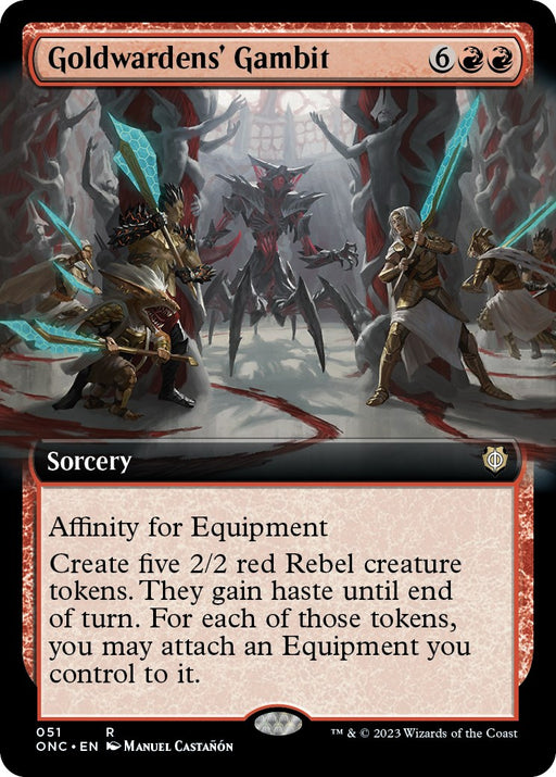 Goldwardens Gambit Extended Art