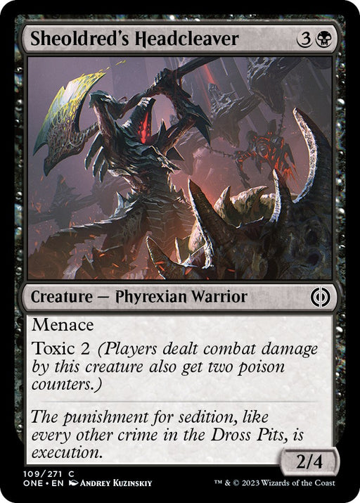 Sheoldreds Headcleaver
