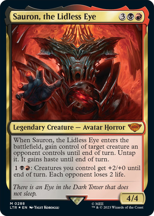 Sauron the Lidless Eye