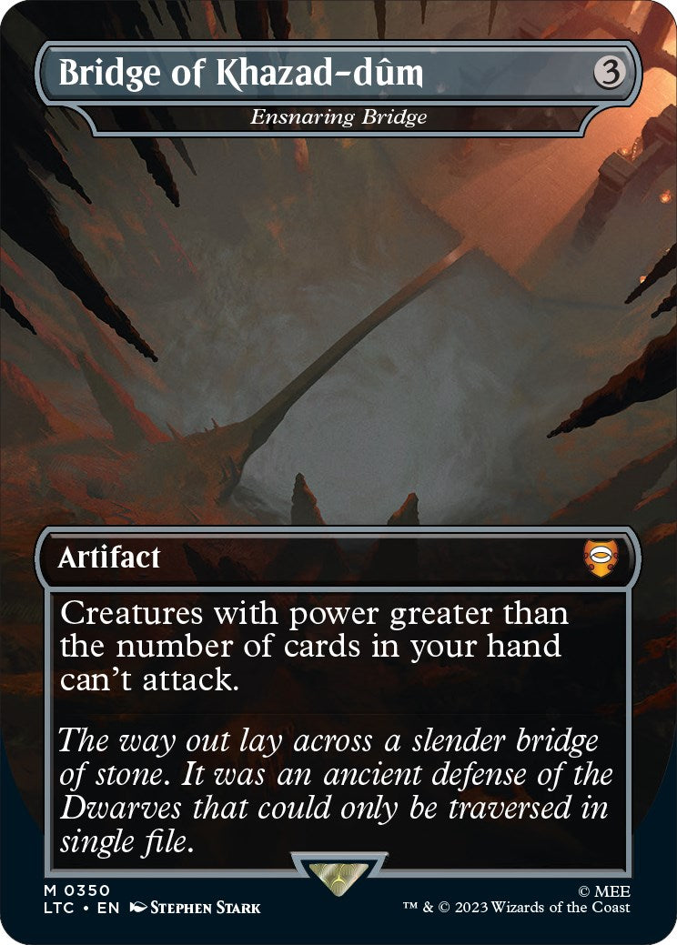 Bridge of Khazad dum Ensnaring Bridge