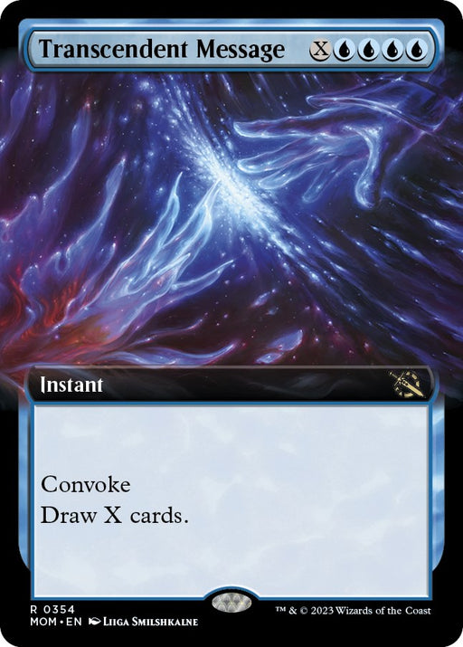 Transcendent Message Extended Art
