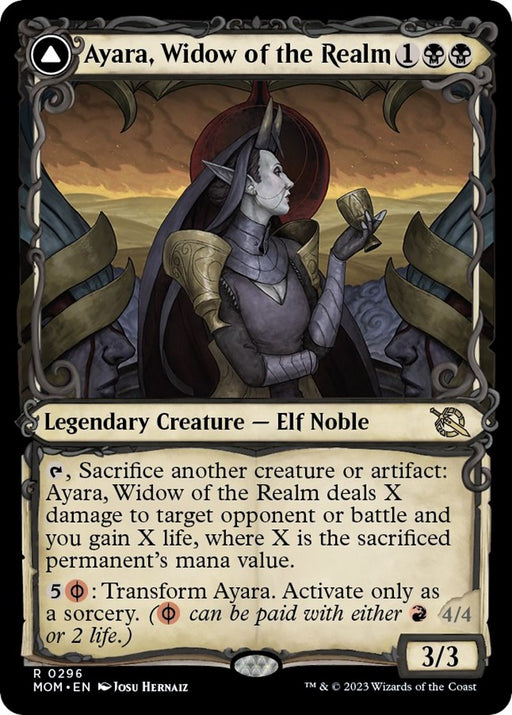 Ayara Widow of the Realm Showcase