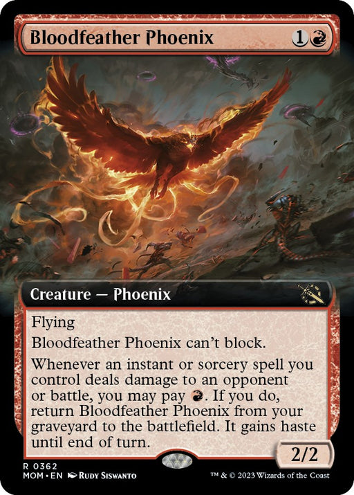 Bloodfeather Phoenix Extended Art