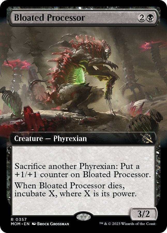 Bloated Processor Extended Art