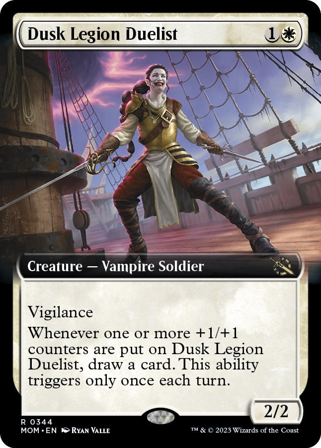 Dusk Legion Duelist Extended Art