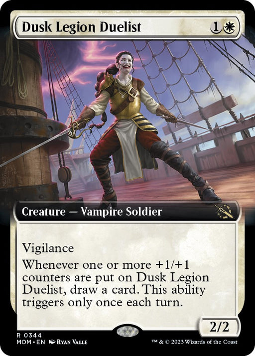 Dusk Legion Duelist Extended Art