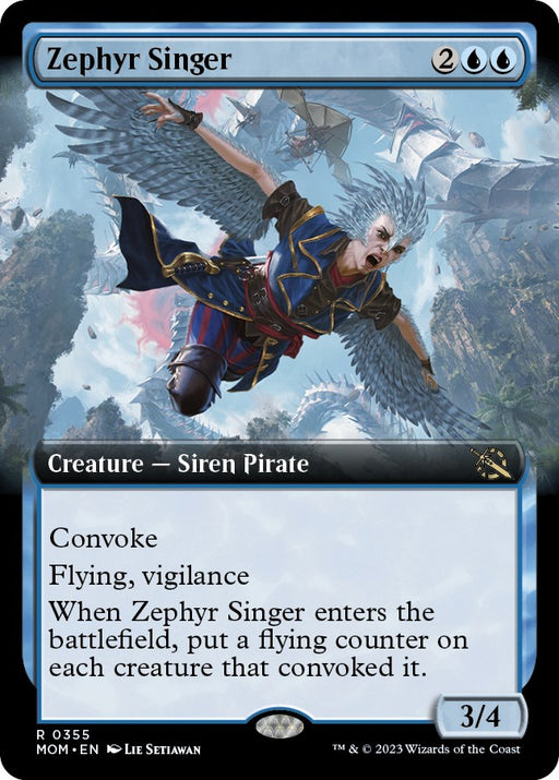 Zephyr Singer Extended Art